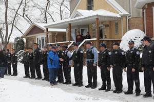 On the weekend of 14/15 DEC 2013, Santa and Mrs. Claus were driven once again in the